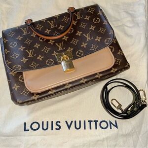 Authentic Louis Vuitton Monogram Marignan Satchel- FREE COA
